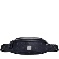 Thumbnail for MCM FURSTEN BELT BAG IN VISETOS COGNAC BLACK