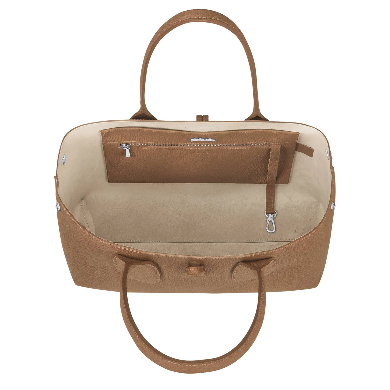 Longchamp Le Roseau Leather Shoulder Bag