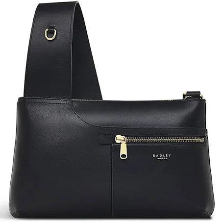 Radley London Pockets Icon Small Ziptop Crossbody - Black