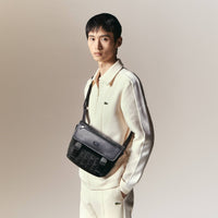 Thumbnail for Lacoste Small Nomogramme Messenger Bag Size One Black