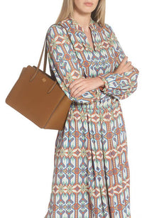Thumbnail for Tory Burch Robinson Pebbled Small Leather Tote