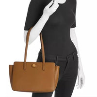 Thumbnail for Tory Burch Robinson Pebbled Small Leather Tote