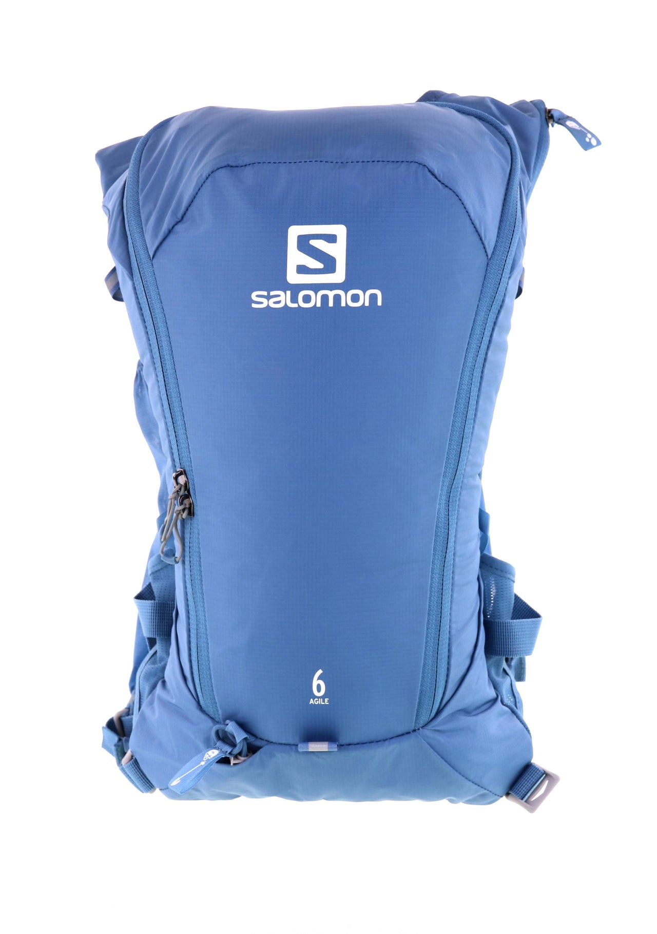 Salomon Agile 6 Set Running Backpack - Blue - One