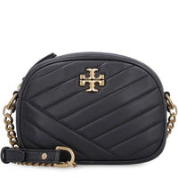 Thumbnail for Tory Burch Kira Chevron Small Camera Bag - Black