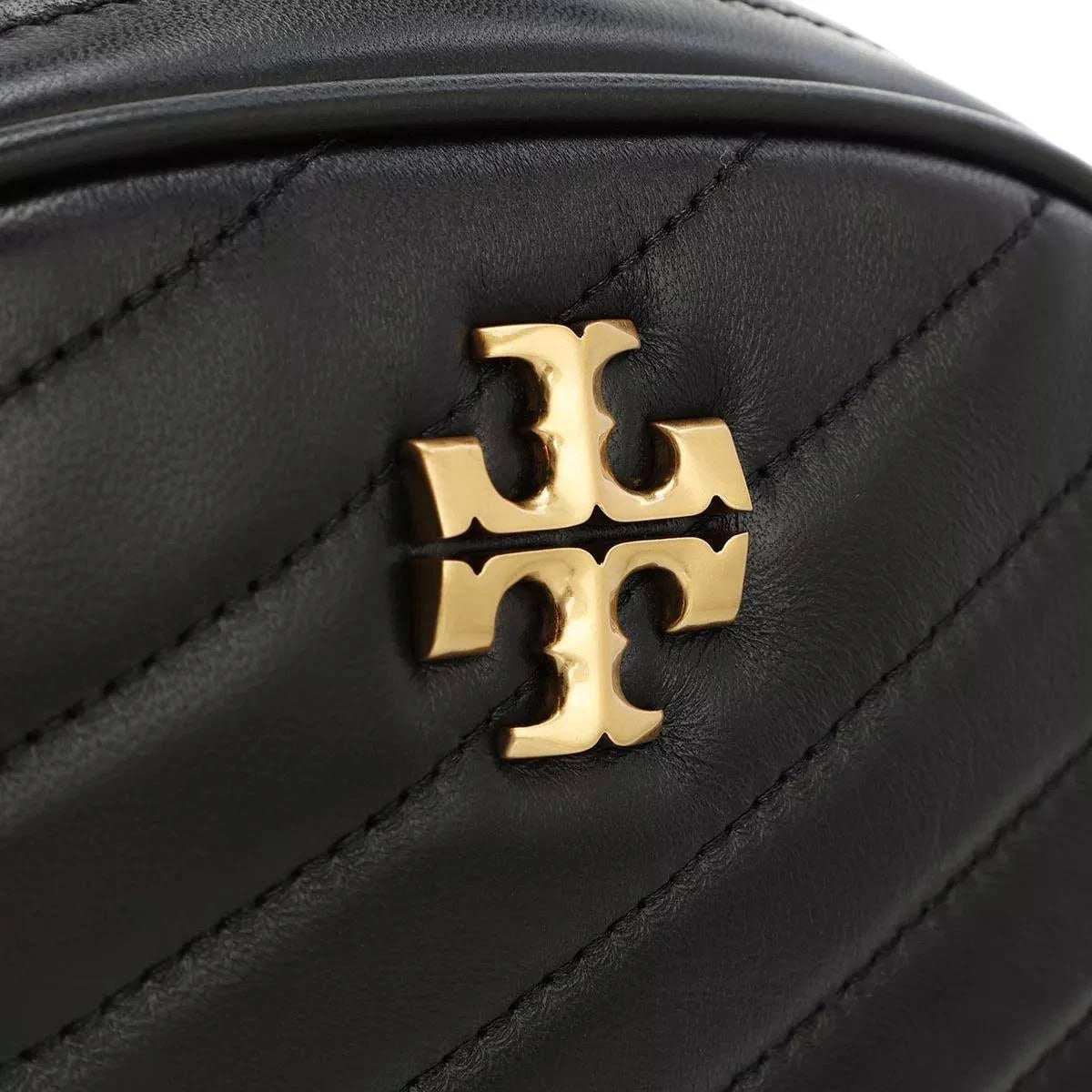 Tory Burch Kira Chevron Small Camera Bag - Black