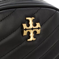 Thumbnail for Tory Burch Kira Chevron Small Camera Bag - Black