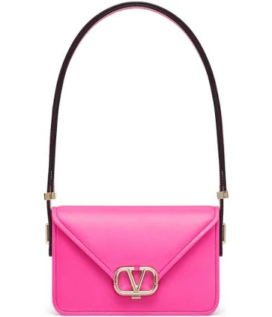 Valentino Garavani Small Letter Shoulder Bag - Pink Size One Size