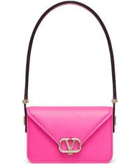 Thumbnail for Valentino Garavani Small Letter Shoulder Bag - Pink Size One Size