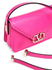 Thumbnail for Valentino Garavani Small Letter Shoulder Bag - Pink Size One Size