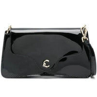 Thumbnail for Coccinelle Women's Patent-Leather Mini Bag - Black - Shoulder bags