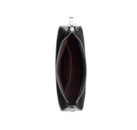 Thumbnail for Coach Teri Shoulder Bag in Silver/Black - Stylish Spazzolato Leather