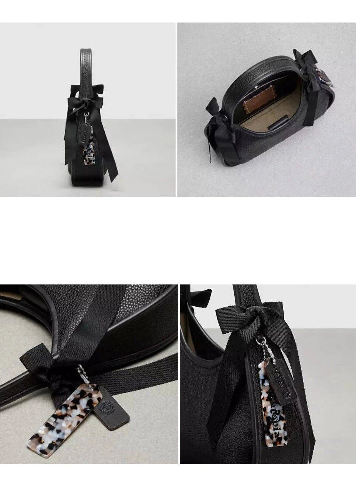 Coach - Ergo Bag In Coachtopia Leather With Bows