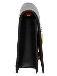 Thumbnail for Ferragamo Mini Double Gancini Bag - Black
