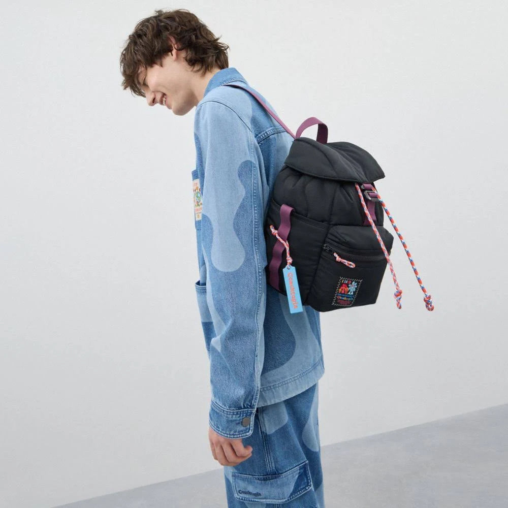 Coach Coachtopia Loop Mini Backpack - Stylish Black Design