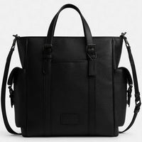 Thumbnail for Coach Men's Sprint Tote Bag in Black | Leather