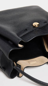 Thumbnail for Tory Burch Romy Bucket Bag Black