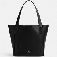 Thumbnail for Coach Women's Hadley Tote Bag in Black | Leather