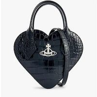 Thumbnail for Vivienne Westwood Heart Josephine Crossbody Bag, Black