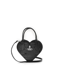 Thumbnail for Vivienne Westwood Heart Josephine Crossbody Bag, Black