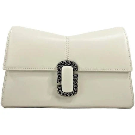 Marc Jacobs White 'The St. Marc Chain Wallet' Bag