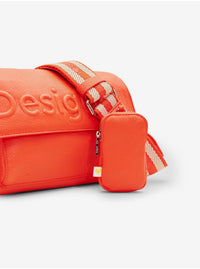 Thumbnail for Desigual Pink Polyethylene Handbag