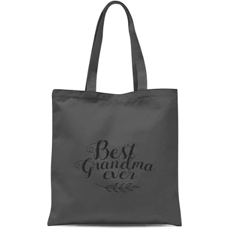 by IWOOT Best Grandma Ever Tote Bag - Grey