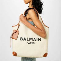 Thumbnail for BALMAIN B-Army Grocery Bag - Brown