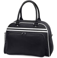 Thumbnail for Bagbase - Retro Bowling Bag - Black/White / One