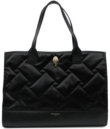Kurt Geiger London Recycled Sq Shopper Tote Bag - Black