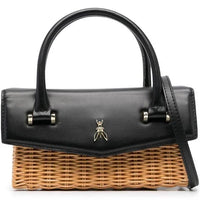 Thumbnail for Patrizia Pepe Fly Bambi Straw Bag - Neutrals Size One Size
