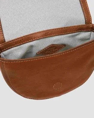 Fossil Women's Harwell Leather Small Flap Crossbody Bag