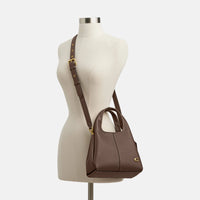 Thumbnail for Womens Coach Lana 23 Leather Shoulder Bag Ivory