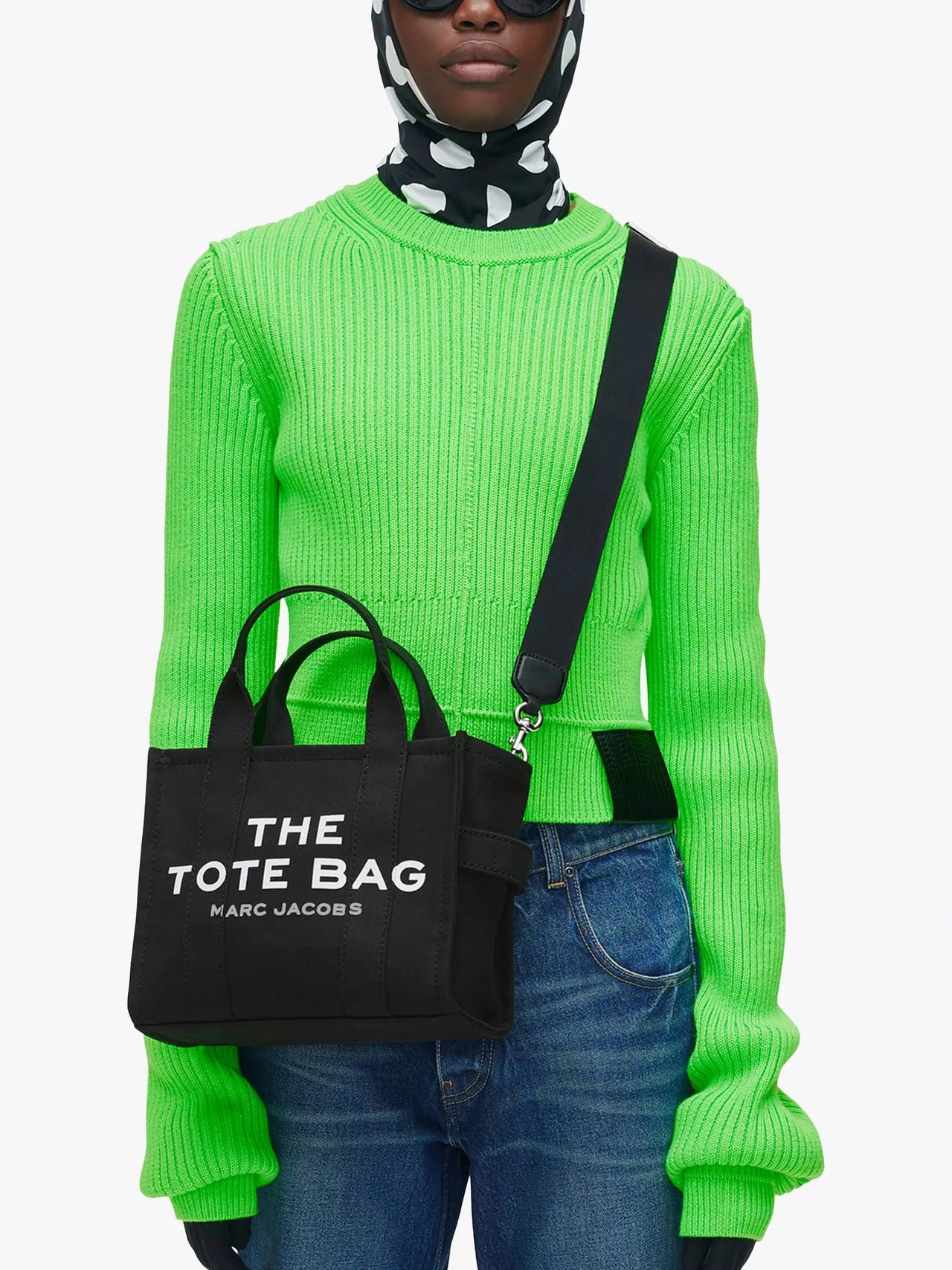 Marc Jacobs Black The Mini Tote Bag
