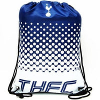 Thumbnail for Tottenham Hotspur FC - Official Fade Football Crest Drawstring Sports Gym Bag - Navy