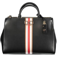 Thumbnail for VG930707 Guess Black nelka satchel bag