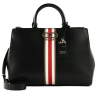 Thumbnail for VG930707 Guess Black nelka satchel bag