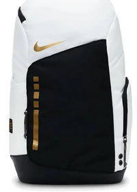 Thumbnail for Nike Hoops Elite Backpack, White/black/metallic Gold