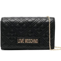 Thumbnail for Love Moschino quilted-finish Crossbody Bag - Black