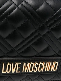 Thumbnail for Love Moschino quilted-finish Crossbody Bag - Black
