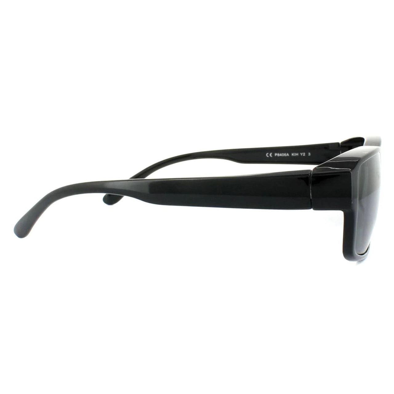 Polaroid Suncovers Fit Over Glasses Sunglasses P8406 Kih Y2 Black Grey