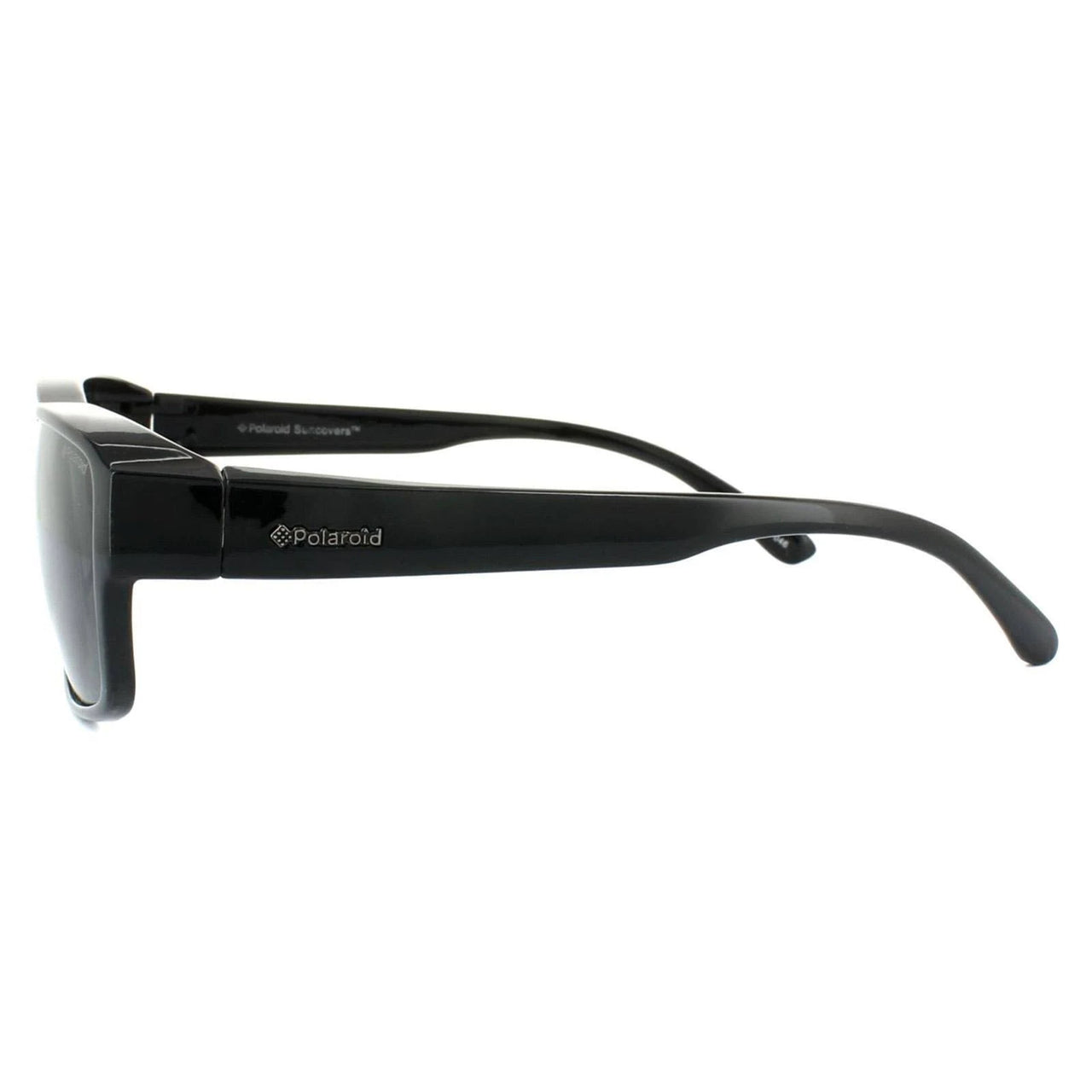 Polaroid Suncovers Fit Over Glasses Sunglasses P8406 Kih Y2 Black Grey