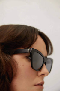 Thumbnail for Saint Laurent Sunglasses SL M79 001 Black