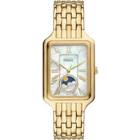 Thumbnail for Fossil Women's Raquel Sun Moon Multifunction Gold-Tone Stainless Steel Watch