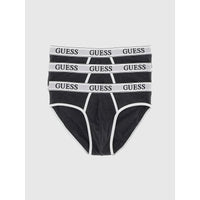 Thumbnail for Guess, Man, Pack 3 Melange Briefs, Grey, Size S