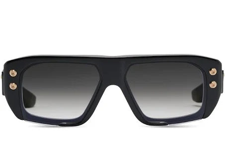 DITA HYPHER-1183 Semi Metal/Plastic Mens Sunglasses, DTS466-A-01 BLACK - WHITE GOLD