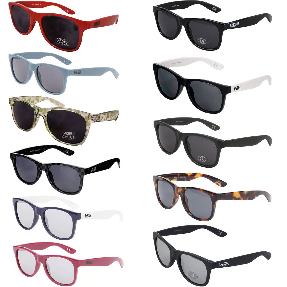 Vans Spicoli 4 Shades Sunglasses Black Frosted