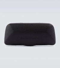 Thumbnail for Balenciaga Bat Rectangle Sunglasses 001 Black