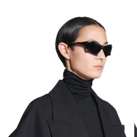 Thumbnail for Balenciaga Bat Rectangle Sunglasses 001 Black