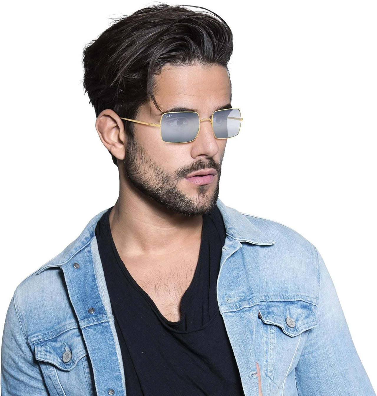 Ray-Ban Sunglasses RB1969 Rectangle 001/GA