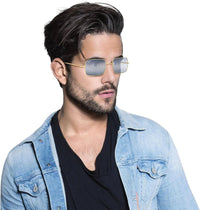 Thumbnail for Ray-Ban Sunglasses RB1969 Rectangle 001/GA